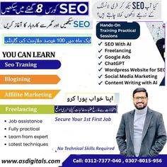 Professional SEO Course in Lahore | Local SEO Training With AI by AsDigitals & Muhammad Adnan Rafiq.jpg