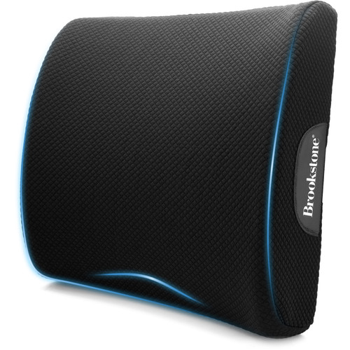 BK1209 Luxury Lumbar Cushion (Black) AMZ 01.jpg