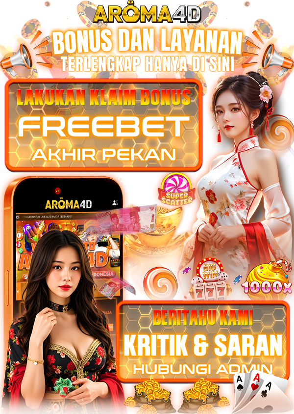 AROMA4D # Agen Slot Online Bergaransi MAXWIN & Situs Hujan Scatter image 1
