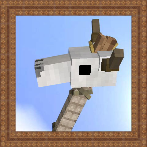 Base Walking Stick + Cow Skull