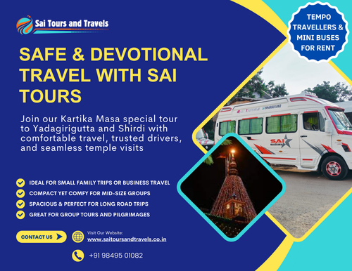 Experience a peaceful Kartika Masa pilgrimage to Yadagirigutta and Shirdi with Sai Tours..png