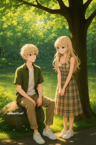 20251115 1941 Anime Couple in Park remix 01ka3xht1mee38e2d0e84z0h4k.jpg