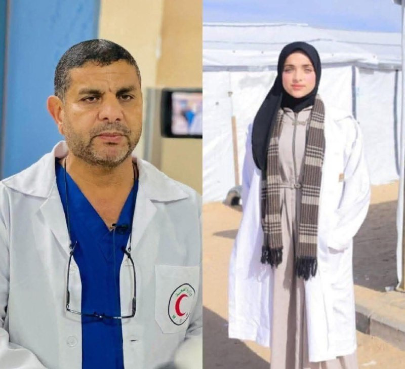 عبادة الهمص نجل الطبيب الأسير مروان الهمص: شقيقتي الممرضة تسنيم (22 عامًا) لا تزال محتجزة في معبر كرم أبو سالم على الرغم من صدور قرار رسمي بالإفراج عن...