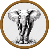 token elefante
