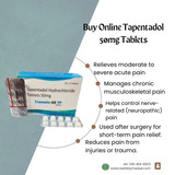Buy Online Tapentadol 50mg Tablets