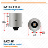 BA15 5 types