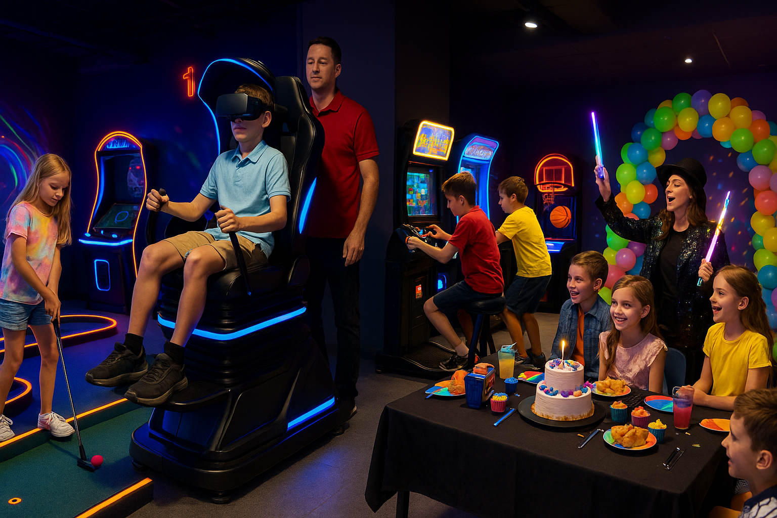 развлечения для детей и взрослых