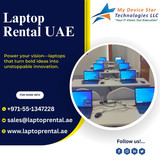 Scale Your Workforce Effortlessly with Laptop Rental UAE