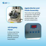 Electric Mortar and Pestle 240×240×500 mm 4