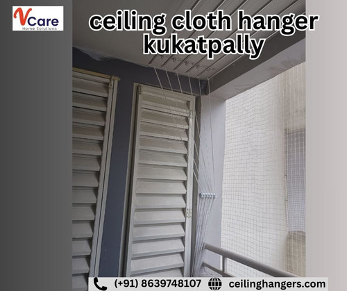 Durable Ceiling Cloth Hangers in Kukatpally for Compact Homes.jpg