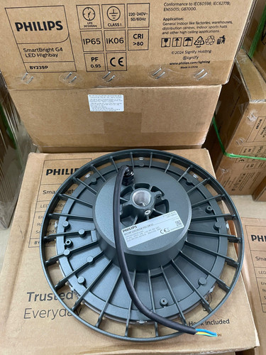 den led highbay chieu sang nha xuong philips highbay by239p 100w led130 cw psu gm g2 6500k 13000lm (