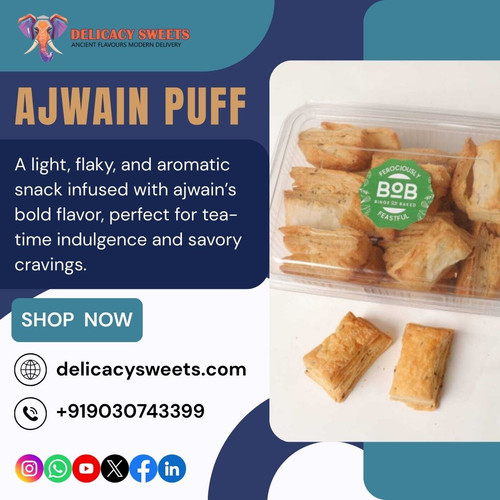 Why Ajwain Puff Stands Out Among Indian Bakery Snacks ?.jpg