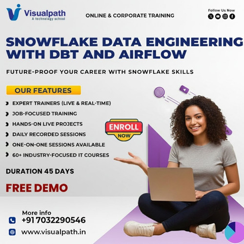 Snowflake Data Engineering with DBT and Airflow Training Online.jpg