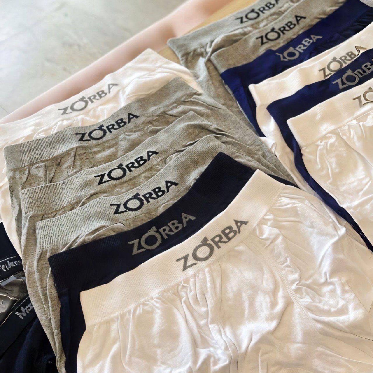 Kit 10 Cueca Boxer Zorba 781 Original Em Algodão Sem Costura