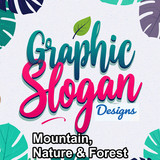 mountain, nature and forest