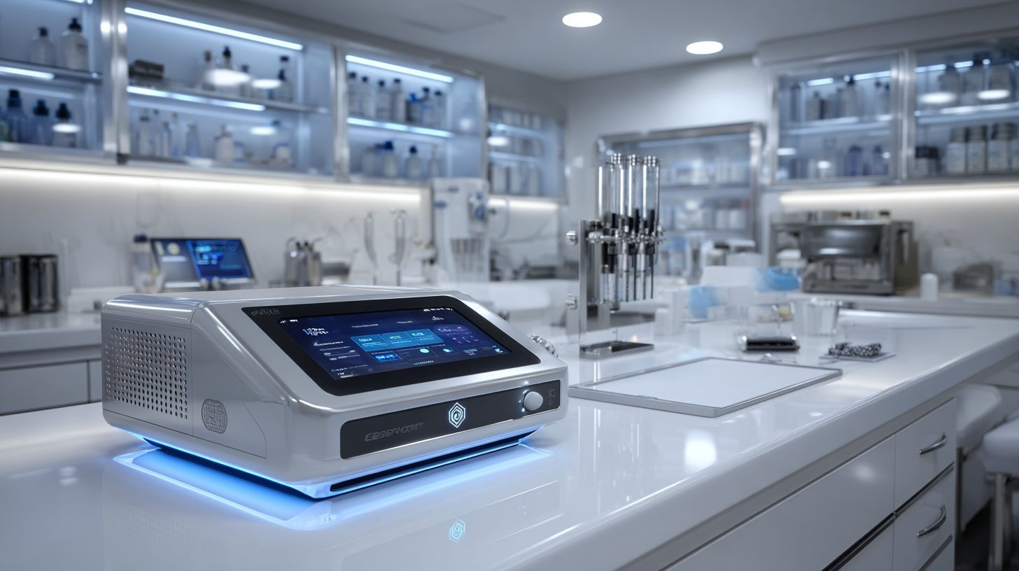 Аппарат для процедуры Genosys в клинике