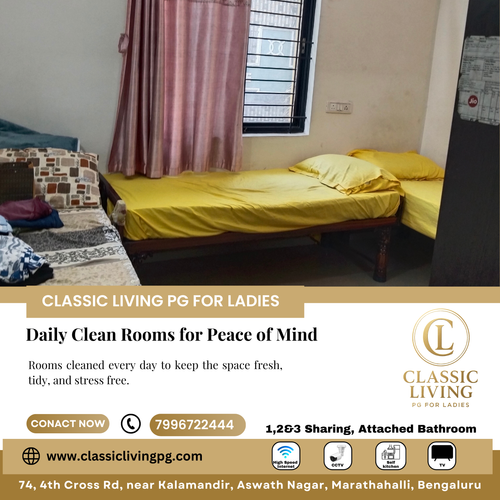 Classic Living PG for Ladies is trusted by many working women in Marathahalli..png