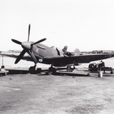 SpitHurr49 51Gall 04 Spitfire FR XVIII 1950 Nicosia APC GP