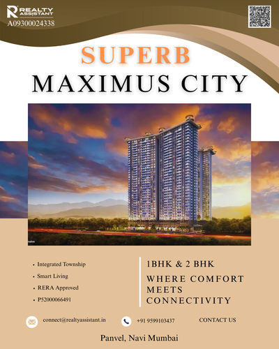Superb Maximus City, Panvel – 1 & 2 BHK Apartments.png