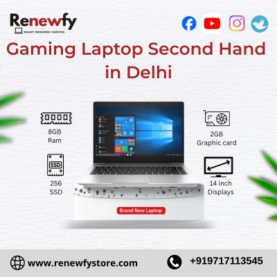 Gaming Laptop Refurbished in Delhi from Renewfy Store.png