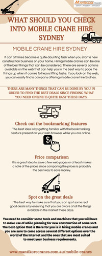 What should you check into mobile crane hire Sydney.jpg