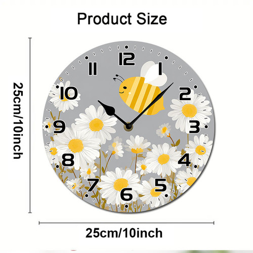 Bee Flower Daisies Field 002 02.jpg