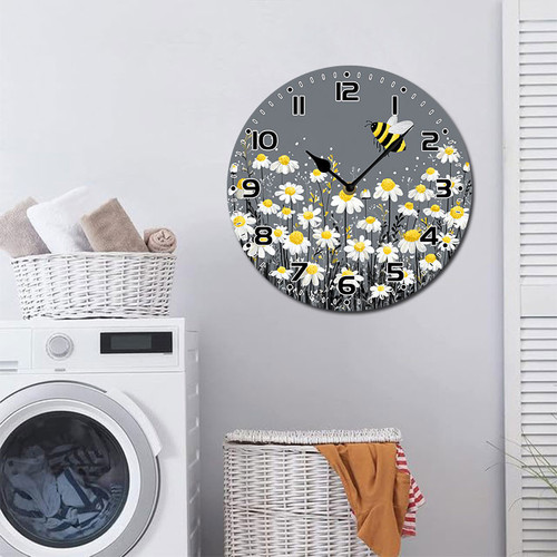 Bee Flower Daisies Field 005 07.jpg