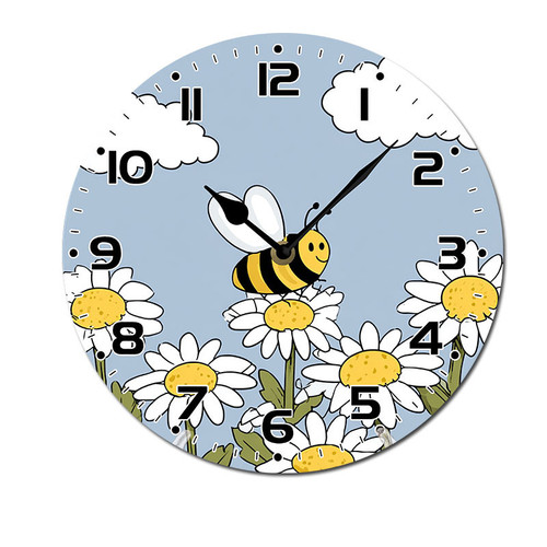 Bee Flower Daisies Field 007 01.jpg