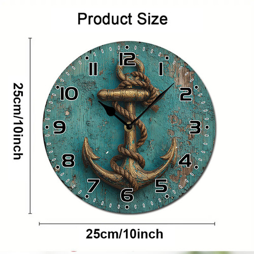 Vintage Anchor Nautical Shell Coral Retro Board 004 02.jpg