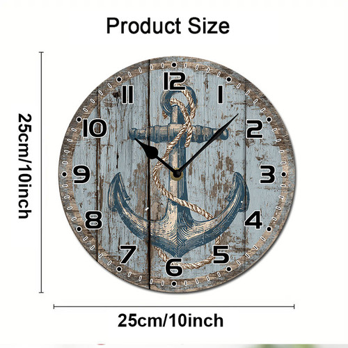 Vintage Anchor Nautical Shell Coral Retro Board 003 02.jpg