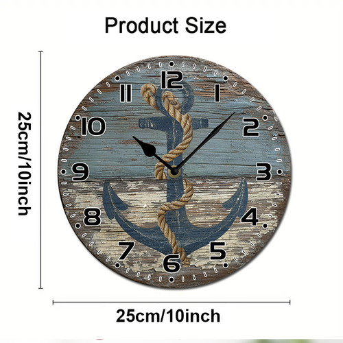 Vintage Anchor Nautical Shell Coral Retro Board 001 02.jpg