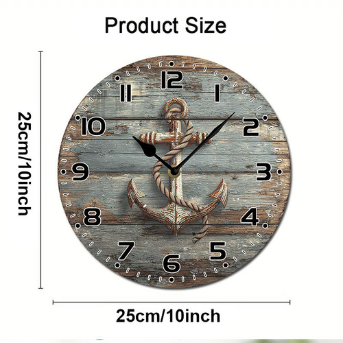 Vintage Anchor Nautical Shell Coral Retro Board 002 02.jpg