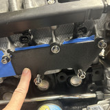 Inlet cover print plate plaxced