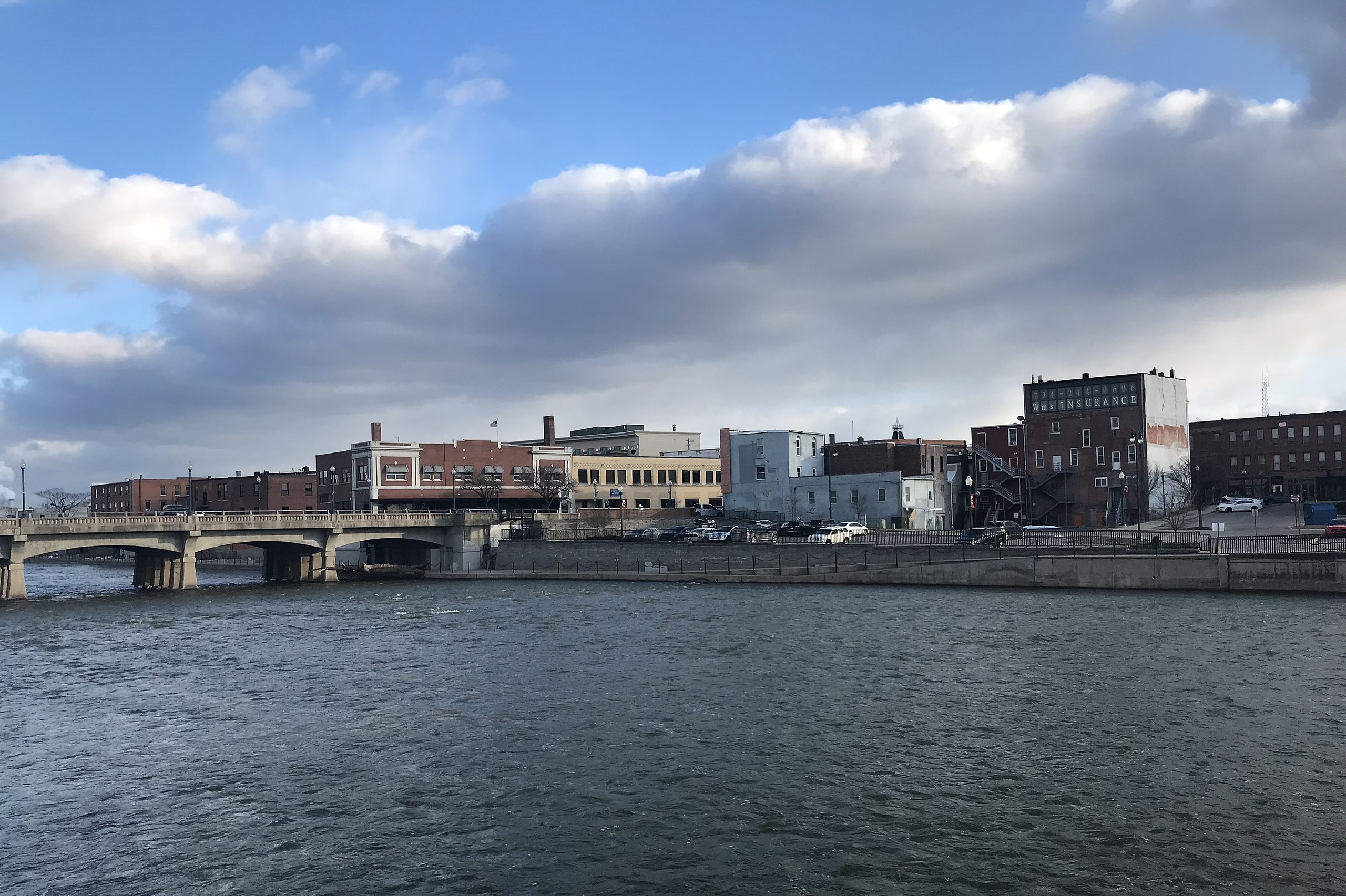 Historic Monroe Michigan downtown