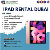 Distinct Event Workflows Enabled by iPad Rental Dubai