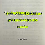 The Danger Of An Uncontrolled Mind