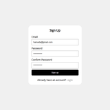 screencapture kamal localhost sign up 2026 01 05 15 56 15