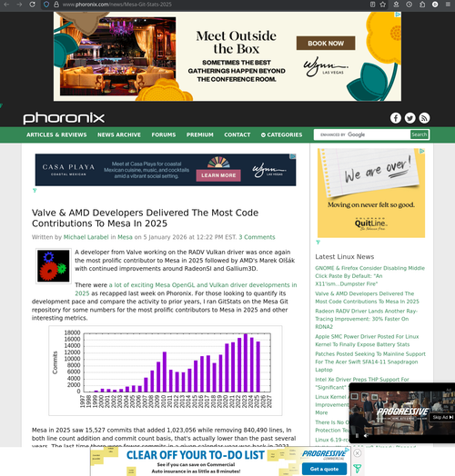 Phoronix Screenshot 20260105 130741