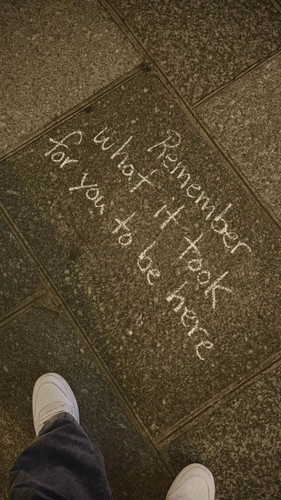 Remember What It Took To Get Here