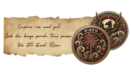 Beneath a cold sky Together we forge our fate Honor in our hearts..png