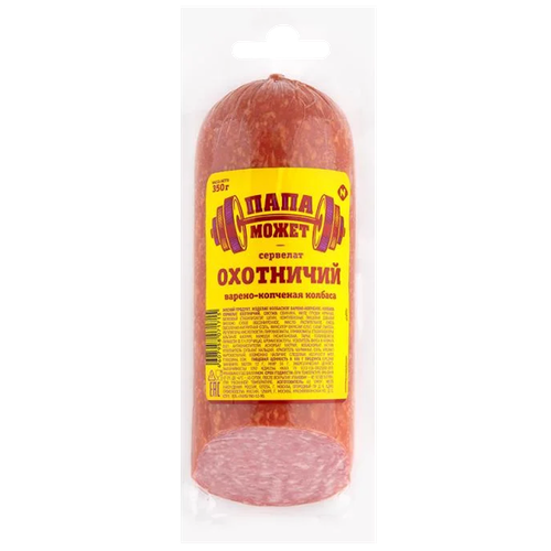 4607958071715 296893 КОЛБАСА ПАПА МОЖЕТ СЕРВЕЛАТ ОХОТНИЧИЙ В К В У 0,35КГ.png