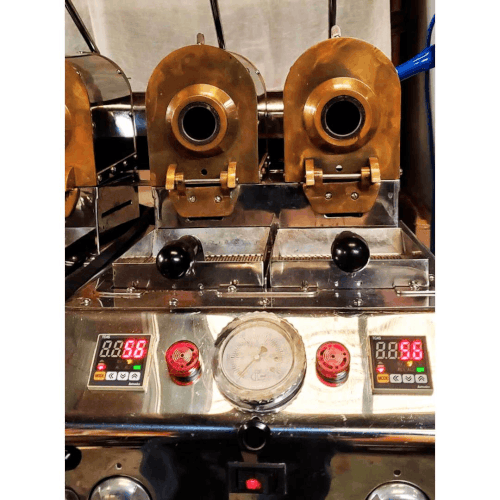 Cost effective roasting upgrade using used coffee roaster.gif