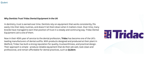 Why Dentists Trust Tridac Dental Equipment in the UK.png