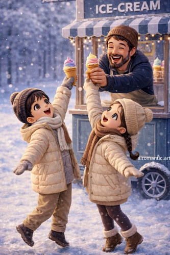 20260106 1027 Winter Ice Cream Fun remix 01ke8tk6cdfcj9996qmbbw4rvc.jpg