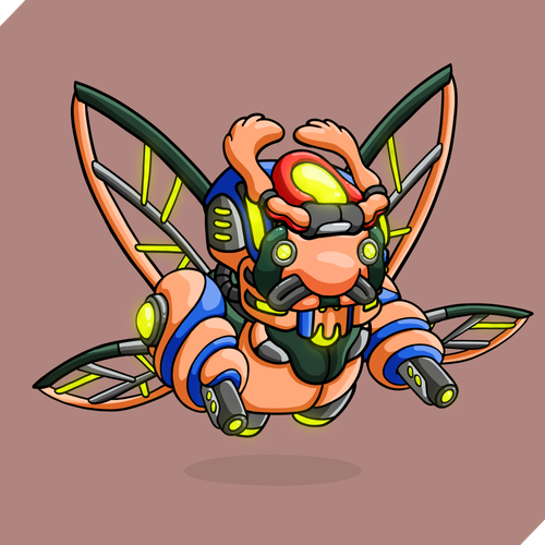 14781 bio flutter ai kitty booty furry antenna blob fish insectoid pipes twisted guns.png