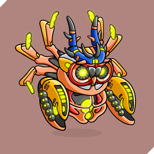 10580 bio insectoid arms membrane antlers nightowl plate caged fighter glow bubbles.png