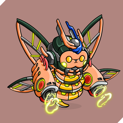 11618 bio flutter coiled pearl cutey bear bionic bug head kill gills.png