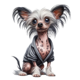 Chinese Crested Mantel (2)