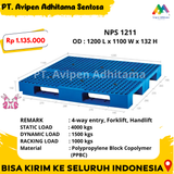 Pallet Plastik Beban Berat Industri Type NPS 1211