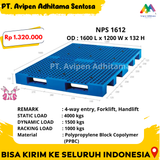 Pallet Plastik Extra Large Industri Type NPS 1612